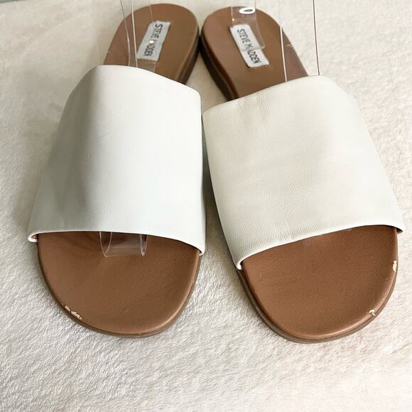 Steve Madden Women's Kastle Slide Sandal White Size 11M - Picture 11 of 12